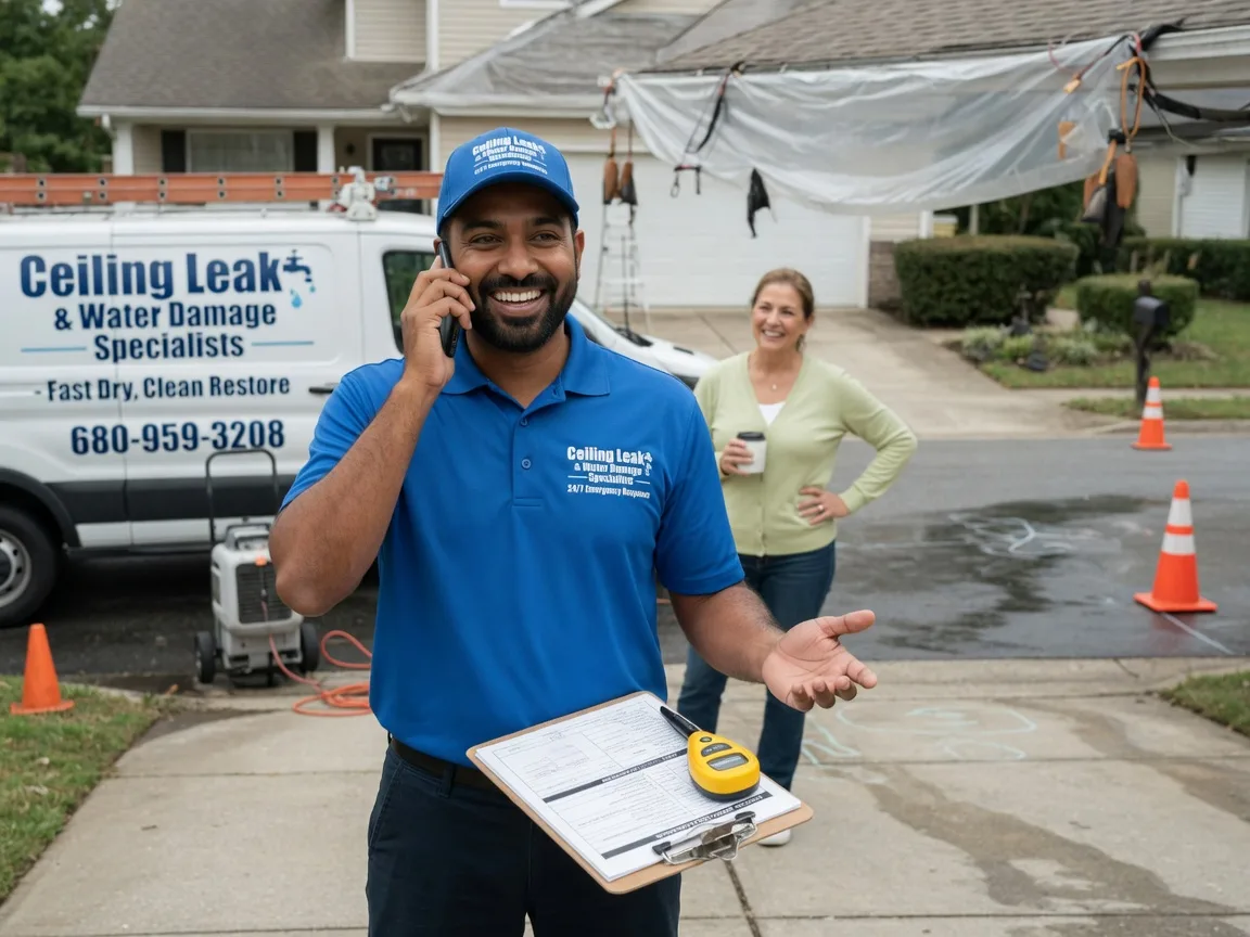 Ceiling Leak Cleanup Pierson, IA FAQs